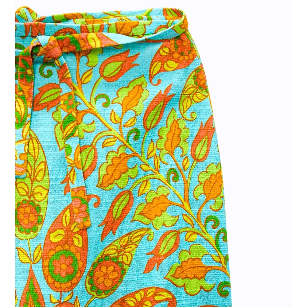 Zara Printed Midi/Maxi Skirt NWT